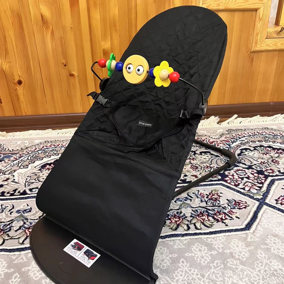 Chaise à bascule pour bébé, berceau apaisant, pliable, Balance, coaxiale, bébé pour dormir, artefact, vente en gros