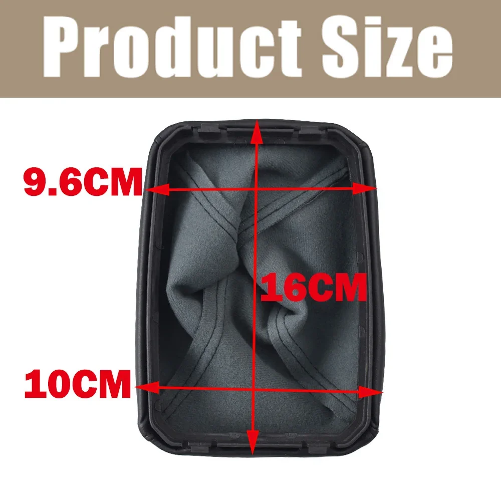 Fit For OPEL CORSA C (01-06) TIGRA B(04-12) COMBO C(01-11) Car MT 5 Speed Gear Shift Knob With Gaiter Boot Cover Handbrake Case
