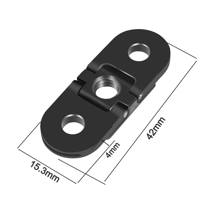 Metall Stativ Mount Adapter Für GoPro Hero 13 12 11 10 9 Halterung Basis Action Kamera 1/4'' Loch Stativ einbeinstativ Adapter Zubehör