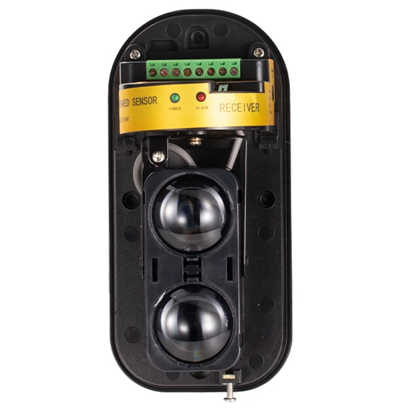 N75R-Rainproof Wireless 2 Beams Infrared Sensor Detector Alarm 100M Detect Distance For GSM Wifi Home Burglar System