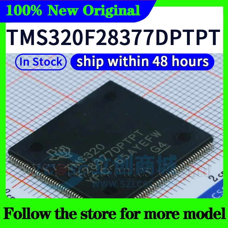 TMS320F28335PGFA TMS320F2812PGFA TMS320F28377DPTPT TMS320F28062PZT TMS320F28027FPTT TMS320F2808PZA 48 Hours ship
