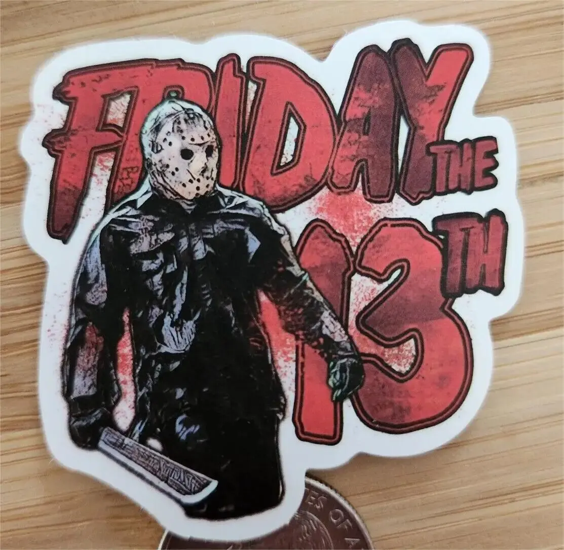 50pcs/bag Dark Figure, Killer Pattern Stickers Suitable for Scary Parties, Notebooks, Water Bottles, Phone Cases, Kids Stickers