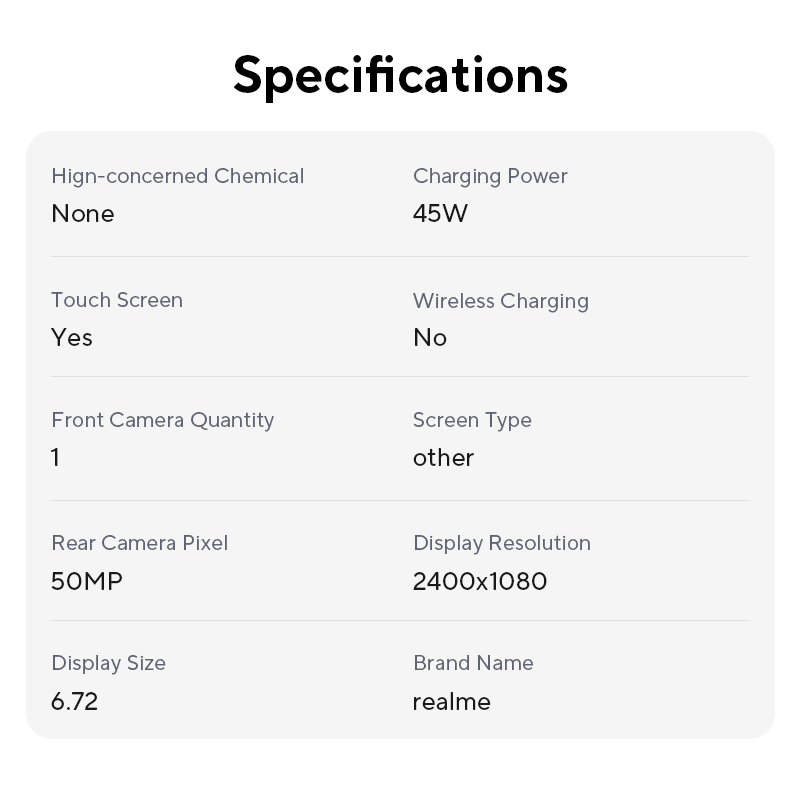[Première mondiale] Realme C75 Smartphone Helio G92 Max Chipset 5828mAh Batterie 45W Charge 6.72 ''90Hz Écran 50MP Caméra NFC IP69