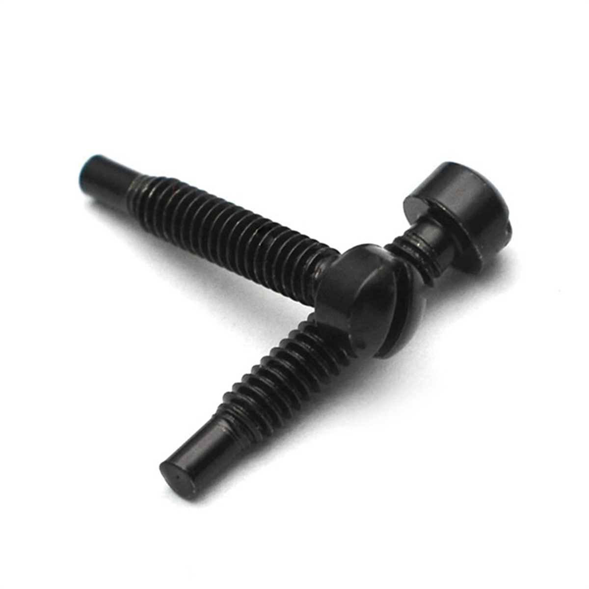 BAAU 50 個ピックアップ金属ピン-一言閉鎖 3x21MM/5.0MM (直径 3.0MM) ギターピックアップ部品ネジロッドブラック