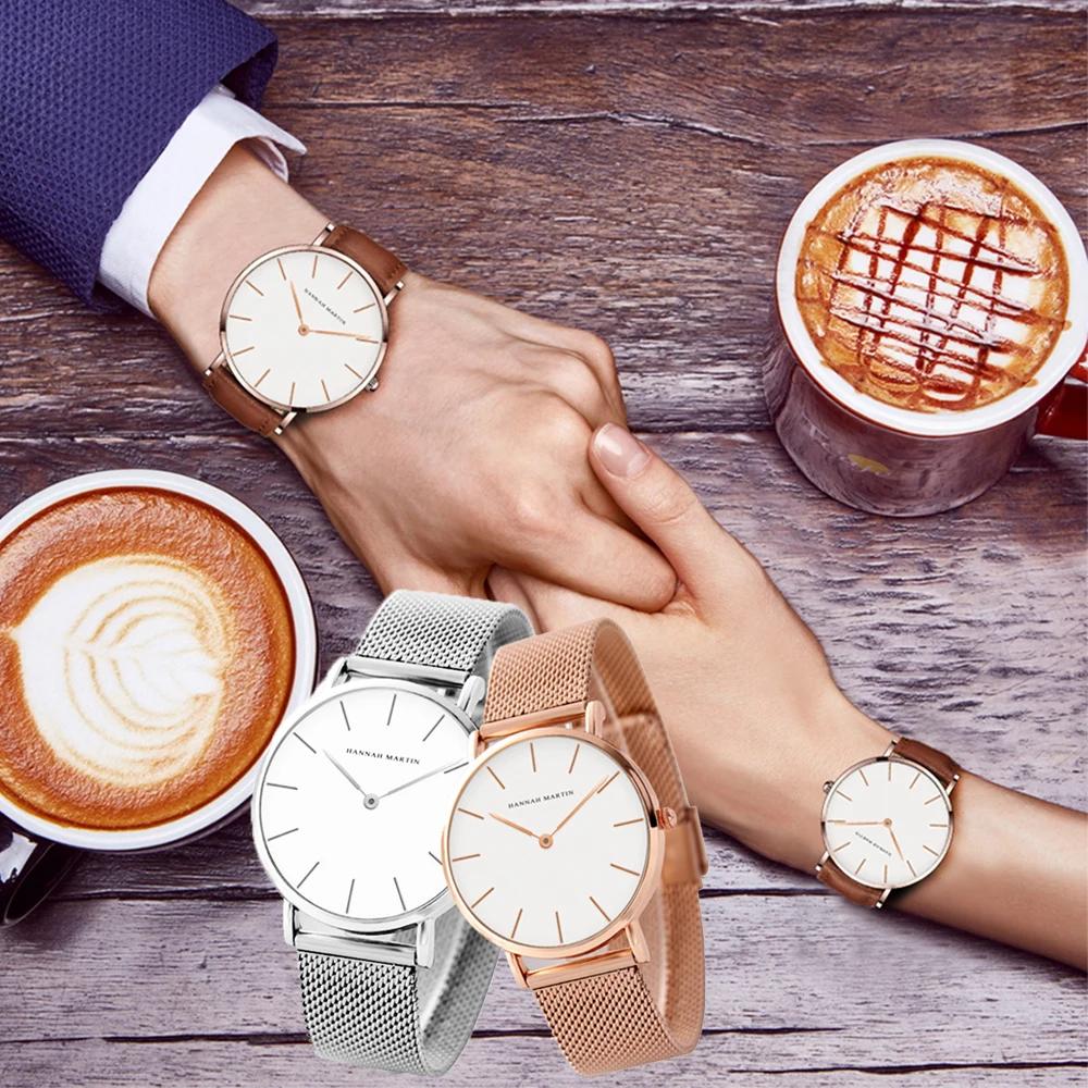 Đồng Hồ Cặp Đôi Trang Sức Giọt Đơn Giản 1 Đồng Hồ Thời Trang Lưới Thép Không Gỉ Chống Thấm Nước Dây Thép Không Gỉ Cao Cấp Thương Hiệu Thể Thao Đồng Hồ Relogio Masculino