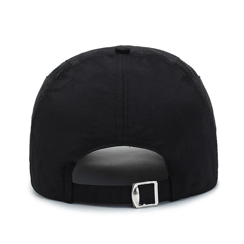 Gorra deportiva de secado rápido de primavera y verano, gorro de pesca de golf, gorra de béisbol unisex ajustable para hombre y mujer