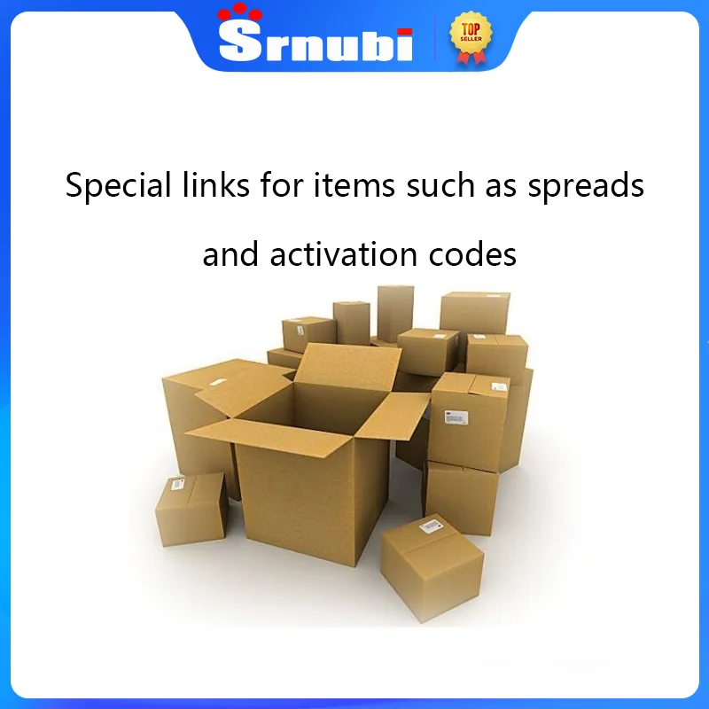Srnubi Enlaces especiales para artículos como difusión y códigos de activación