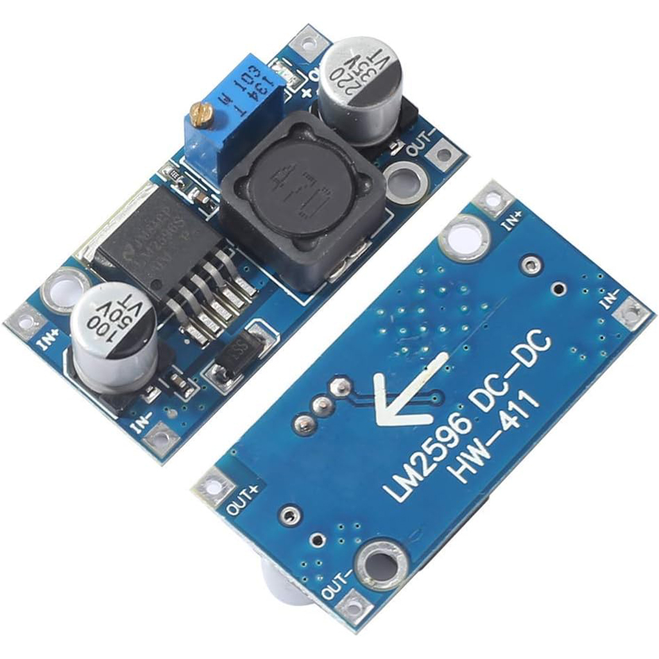 5 Pack Lm 2596S Buck Converter Dc Naar Dc Omvormer Hoge Efficiëntie Spanningsregelaar 3.0-40V Naar 1.5-35V Buck Converter Instelbaar
