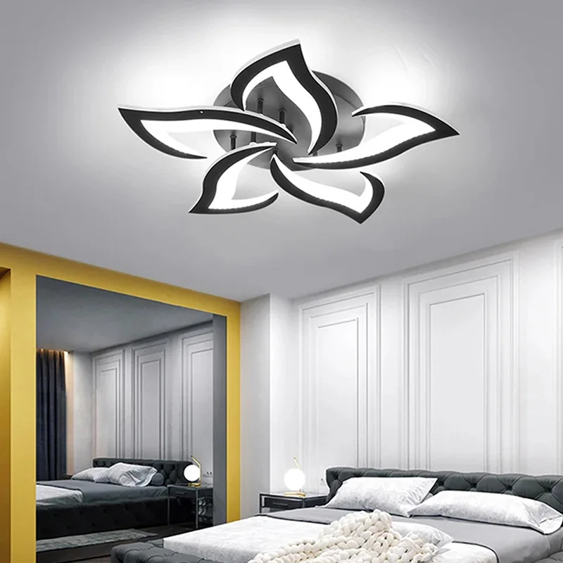 Hot Plafondlamp Verstelbare Helderheid Mobiele Telefoon APP Controle Koud en Warm Licht Kunst Decoratie Verlichting