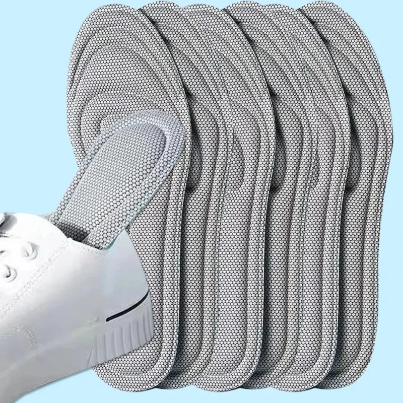 Customizable Shock-absorbing Shoe Insoles with Nano-antibacterial Deodorizing Sweat-absorbing Properties Suitable for Running