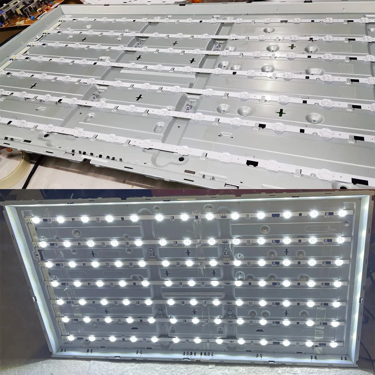 Listwa oświetleniowa LED do telewizora SamSung 40" UE40F5500 UE40F6300 2013SVS40F CY-HF400BGLV1H UE40F6330 CY-HF400CSLV1 cy-hf400bgsv1h