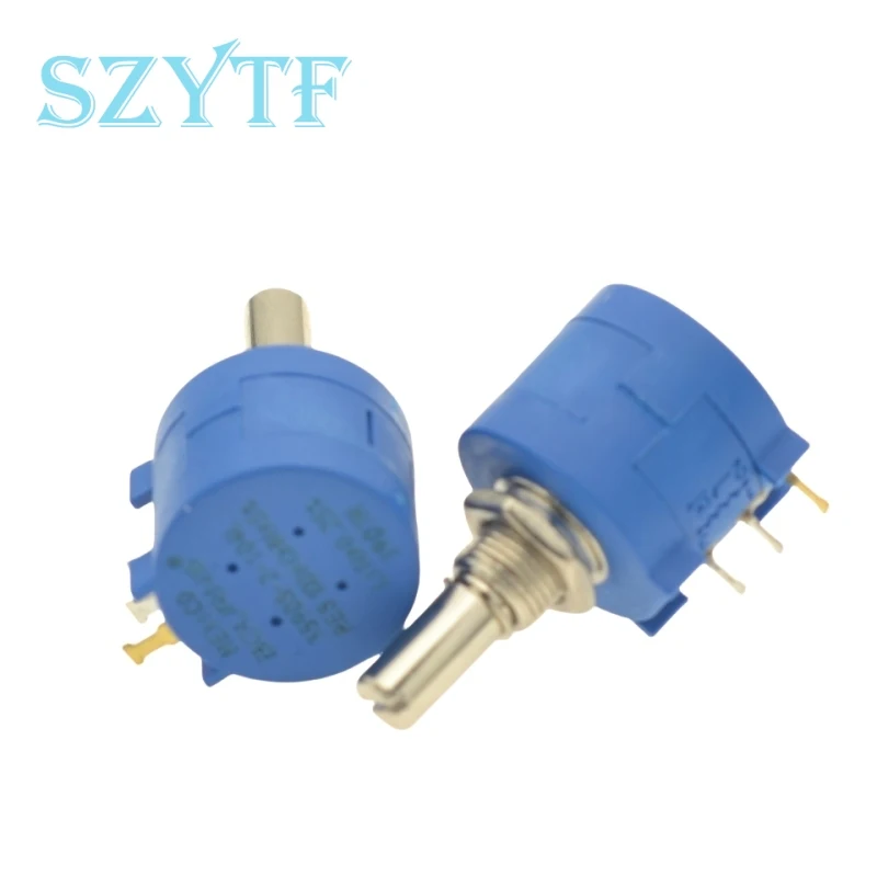 3590S-2-103L 103 102 104 503 3590S 10K 1K 100K 50K ohm Potenziometro multigiro di precisione Resistenza regolabile a 10 anelli