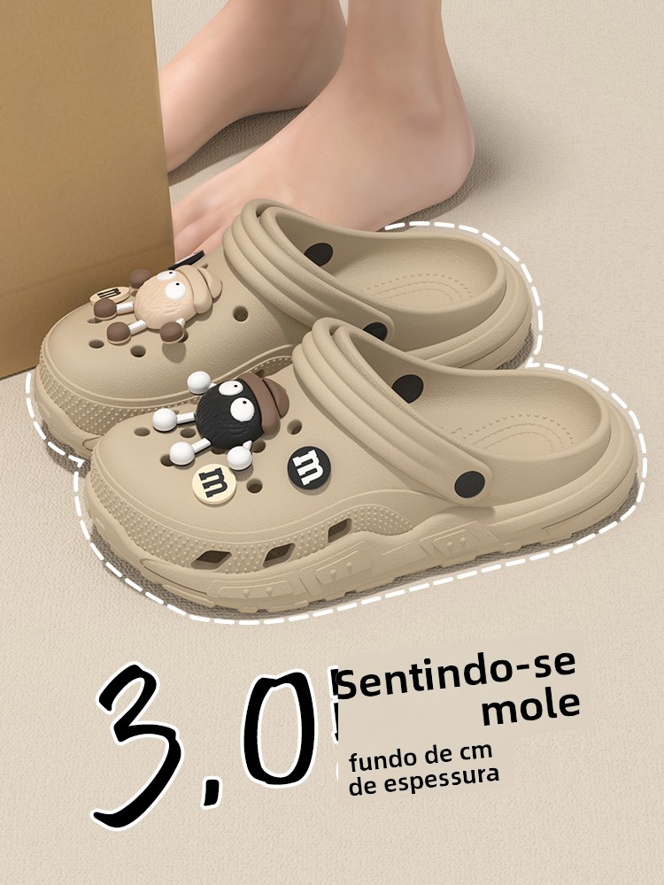 Sandálias Estilo  com Solado sso sex para o Verão, Antiderrapantes, Confortáveis para Praia, Chinelos para Homens...