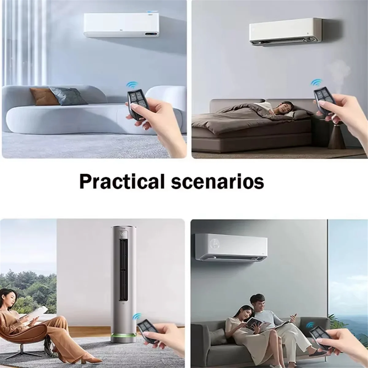 BABQ Universal A/C Remote Control X900 Compatible With All Major Air Conditioner Brands & Models