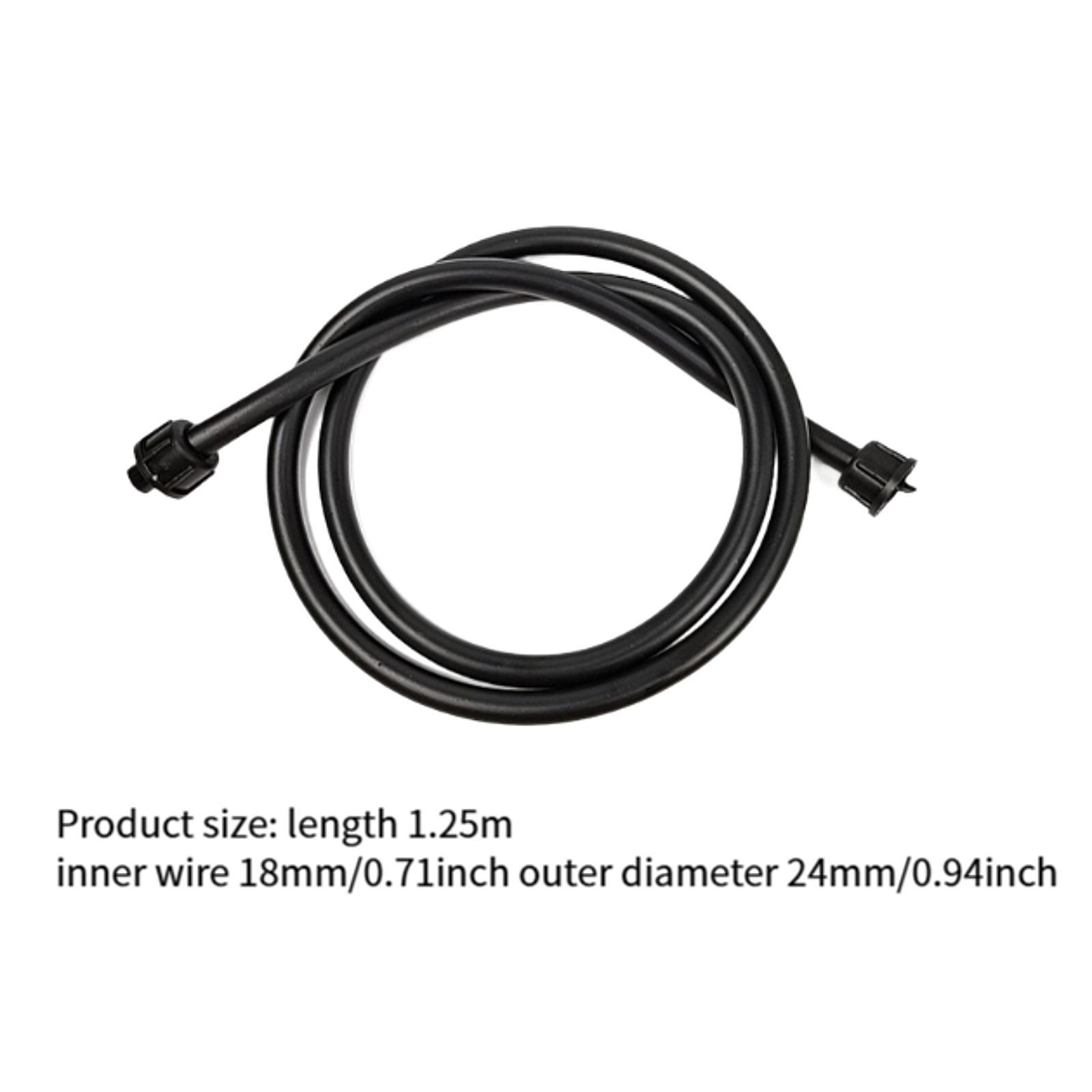 1.25 メートルの長さのハンドヘルド美容サロン水ホース噴霧器ガーデンヘアサロン用