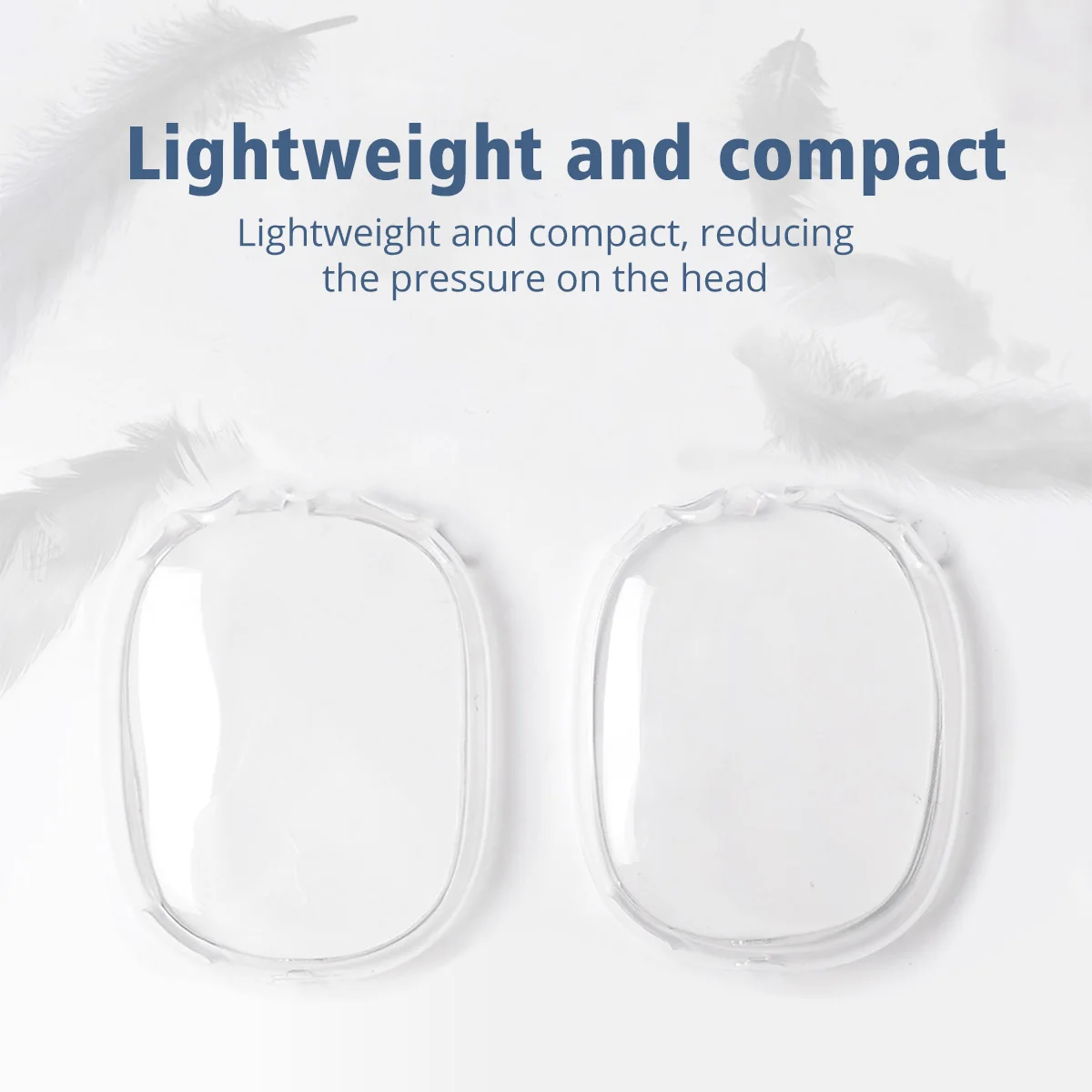 Mềm Mại Chống Trầy Xước Trong Suốt Cho AirPods Max TPU Không Dây Chống Sốc Tai Nghe Ốp Lưng Bảo Vệ Tấm Bảo Vệ