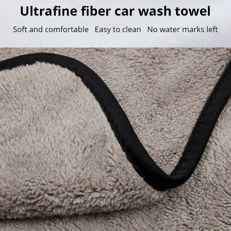 Microfiber Towel Car Wash Accessories Super Absorbency Car Cleaning Cloth Premium Microfiber Auto Towel One Time Drying