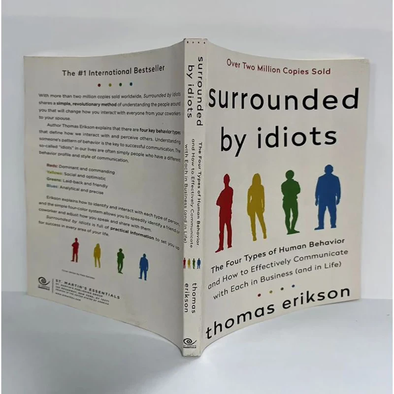 トーマス・エリクソンの4種類の人間行動,英語の本,ベストセラー,リブロス