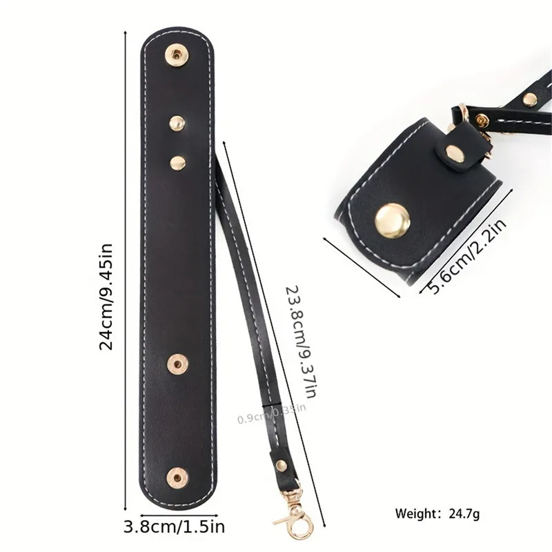 20251/2/3pc Portable Black Pink White PU Anti-theft Luggage Strap Holder Gripper Add Bag Handbag Clip Use To Carry Multitool