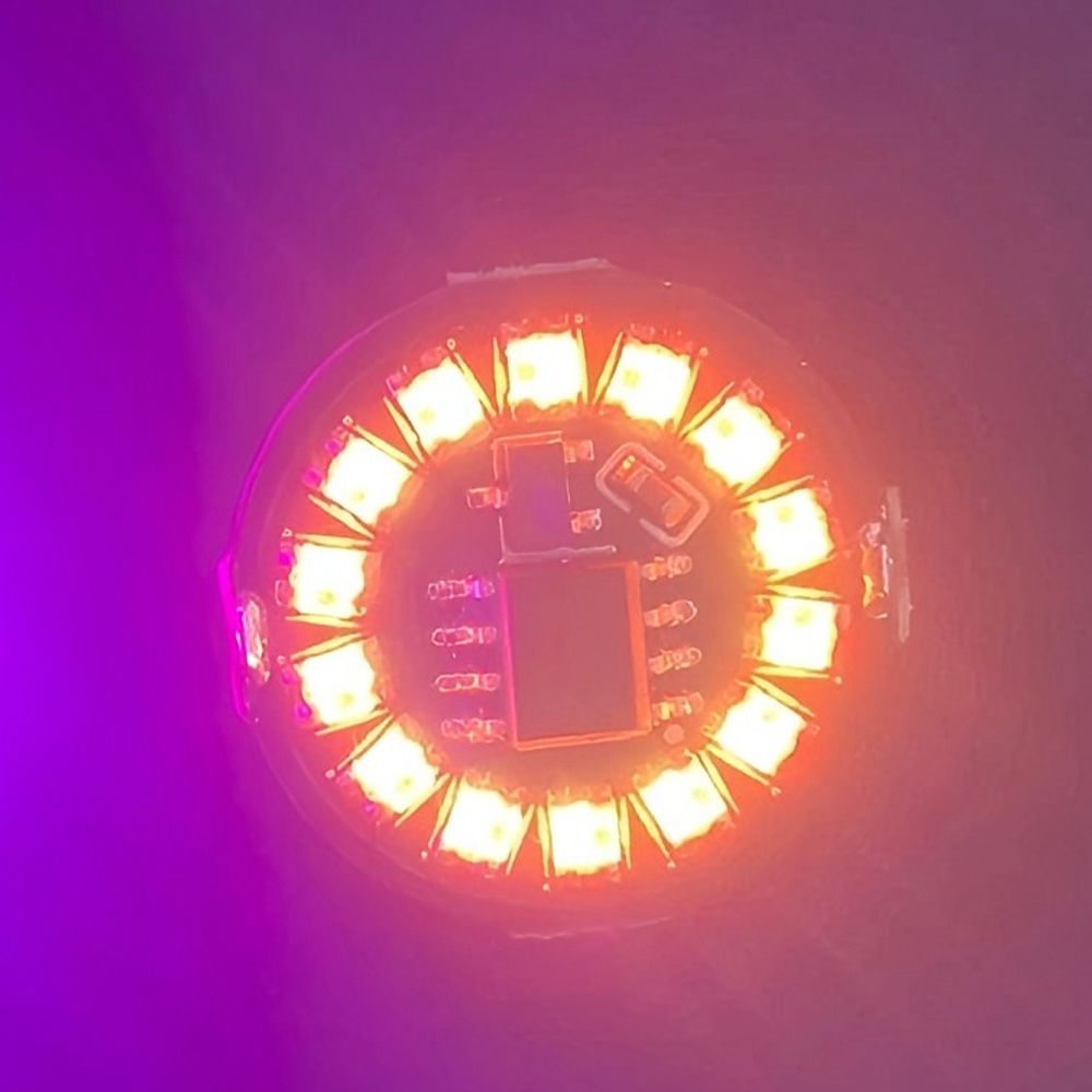 Colorful Wireless LED Magnetic Control Lights with 4 Modes - Breathing Rotating Running Induction Lights for Decorative Use