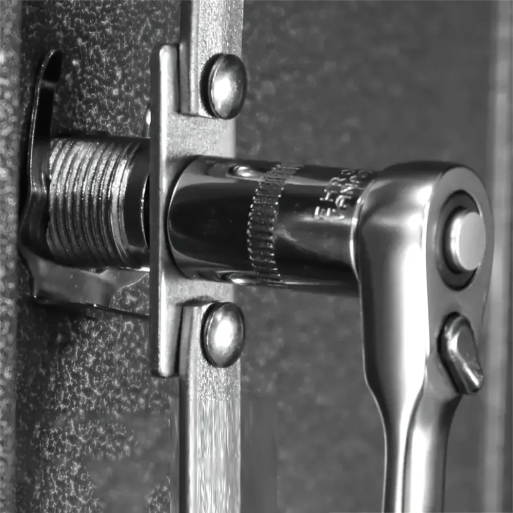 Quick Ratchet Wrench, Ratchet 72-Tooth Ratchet Screwdriver, 1/4 inch Drive Micro Ratcheting Bit Driver Wrench for Tight Spaces