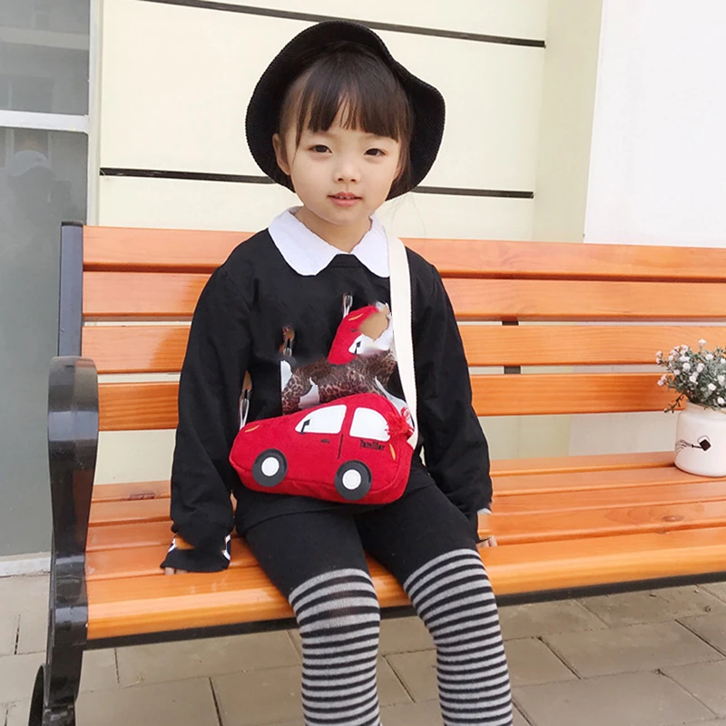 小さな男の子と女の子のためのファッショナブルなショルダーバッグ,かわいい漫画のパターン,2022