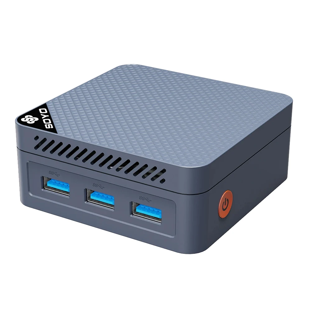 SOYO Mini PC M4 Pro and Intel N150 N100 N95 N4000 Processor 8/16GB RAM 256/512GB SSD WiFi6&BT5.2 Mini Gaming Desktop Computer