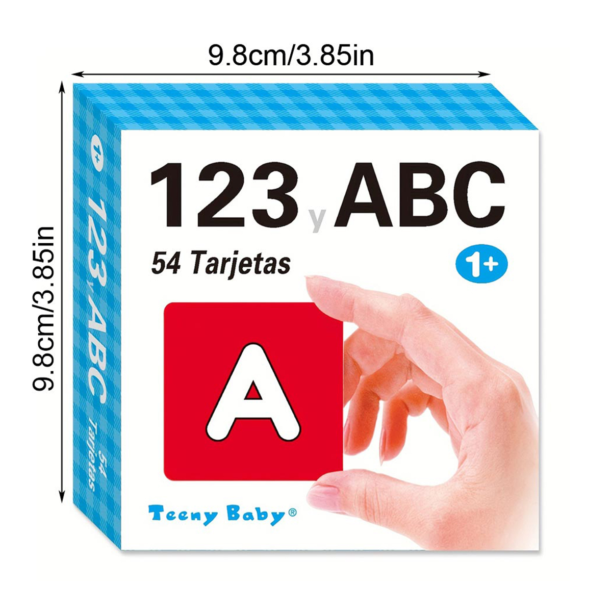 54 stuks Spaans vroeg - Leren Woord Flashcards voor kinderen vanaf 1 jaar oude kinderen leren