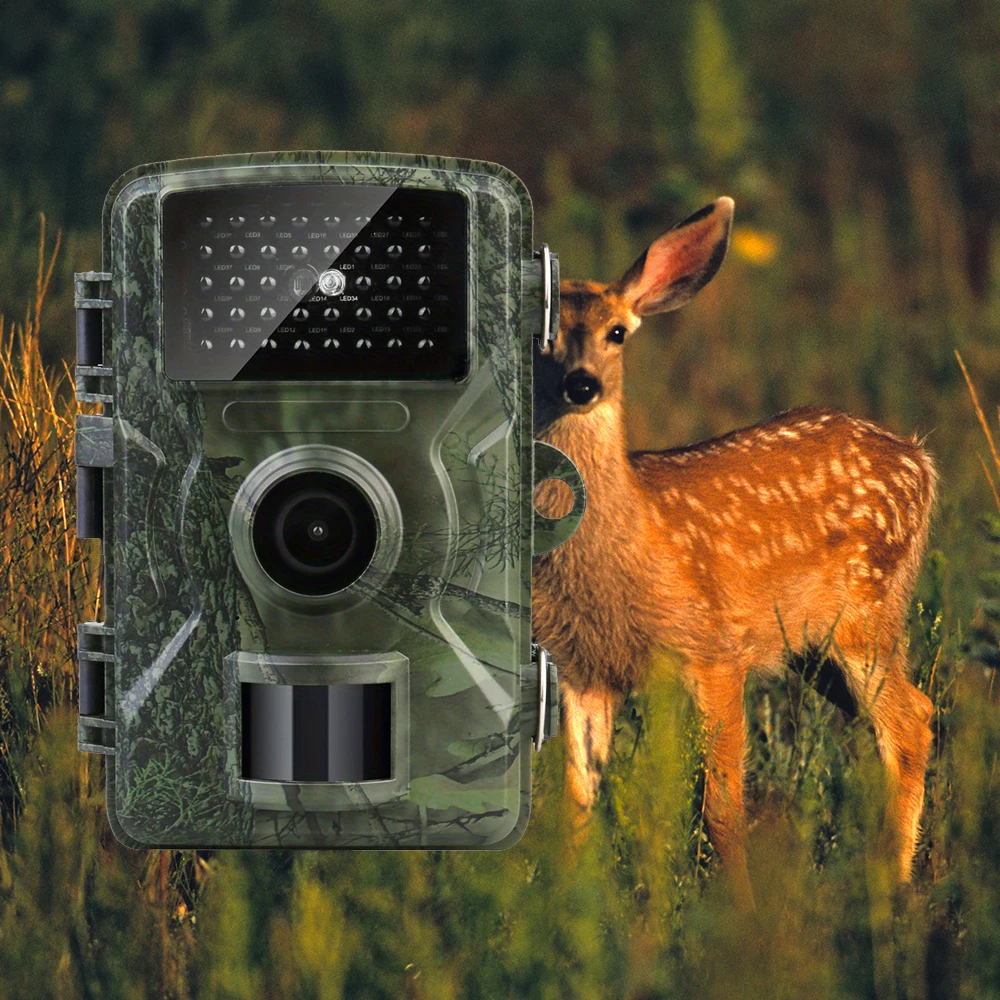 狩猟カメラ野生赤外線ナイトビジョン屋外モーショントレイルゲームカム起動追跡写真トラップカム野生監視
