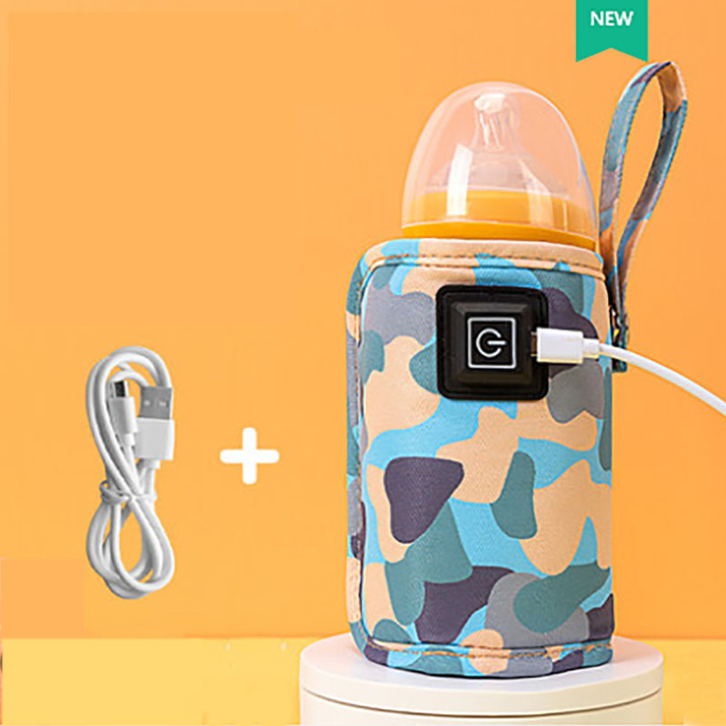 USB Melk Water Warmer Reizen Wandelwagen Geïsoleerde Tas Baby Verpleging Fles Heater Benodigdheden voor Outdoor botella de agua para niños