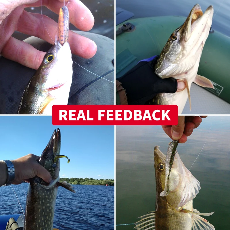 MEREDITH Easy Shiner Angelköder 50 mm 65 mm 75 mm 100 mm Wobbler Karpfenangeln Gummiköder Silikon Künstliche Kunststoffköder