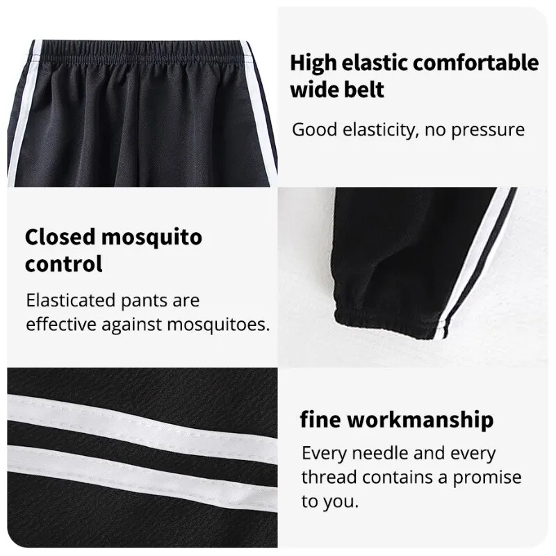 Kinderen Mosquito Broek Zomer Dunne Jongens Zomer Broek IJszijde Meisjes Grote KINDEREN Zijden Bloomers Pyjamabroek