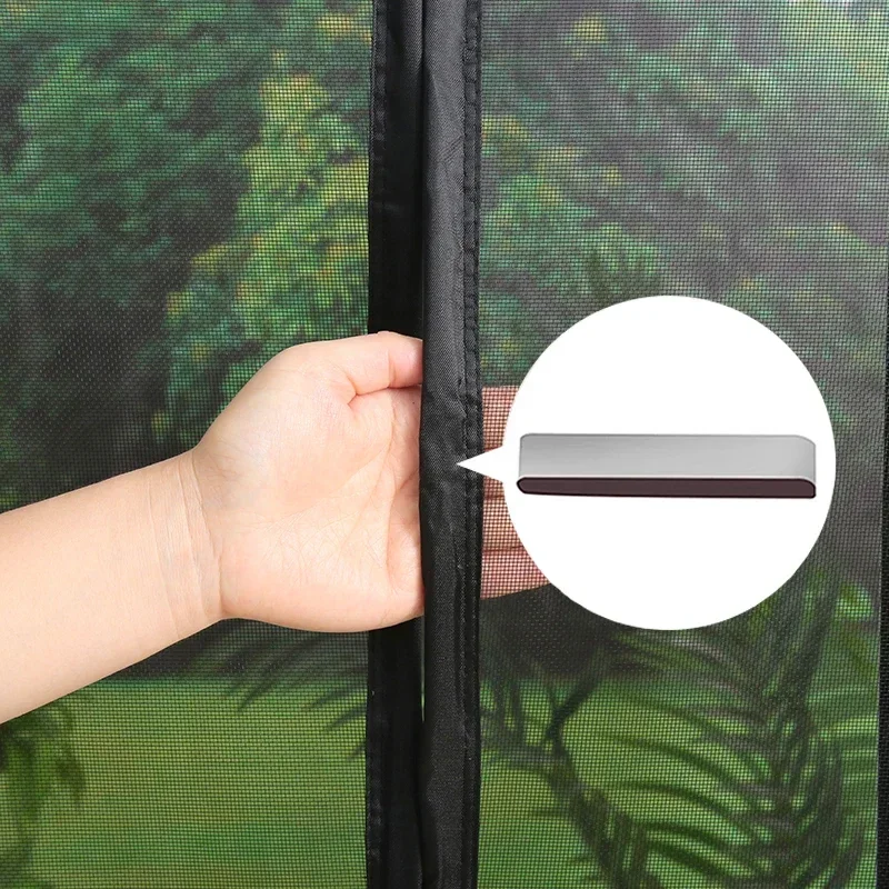 Magnetic window Screen,Custom Sized Mosquito Net, Curtain,  Auto Closure,Invisible Mesh for Kitchen,Bedroom，balcony，door curtain