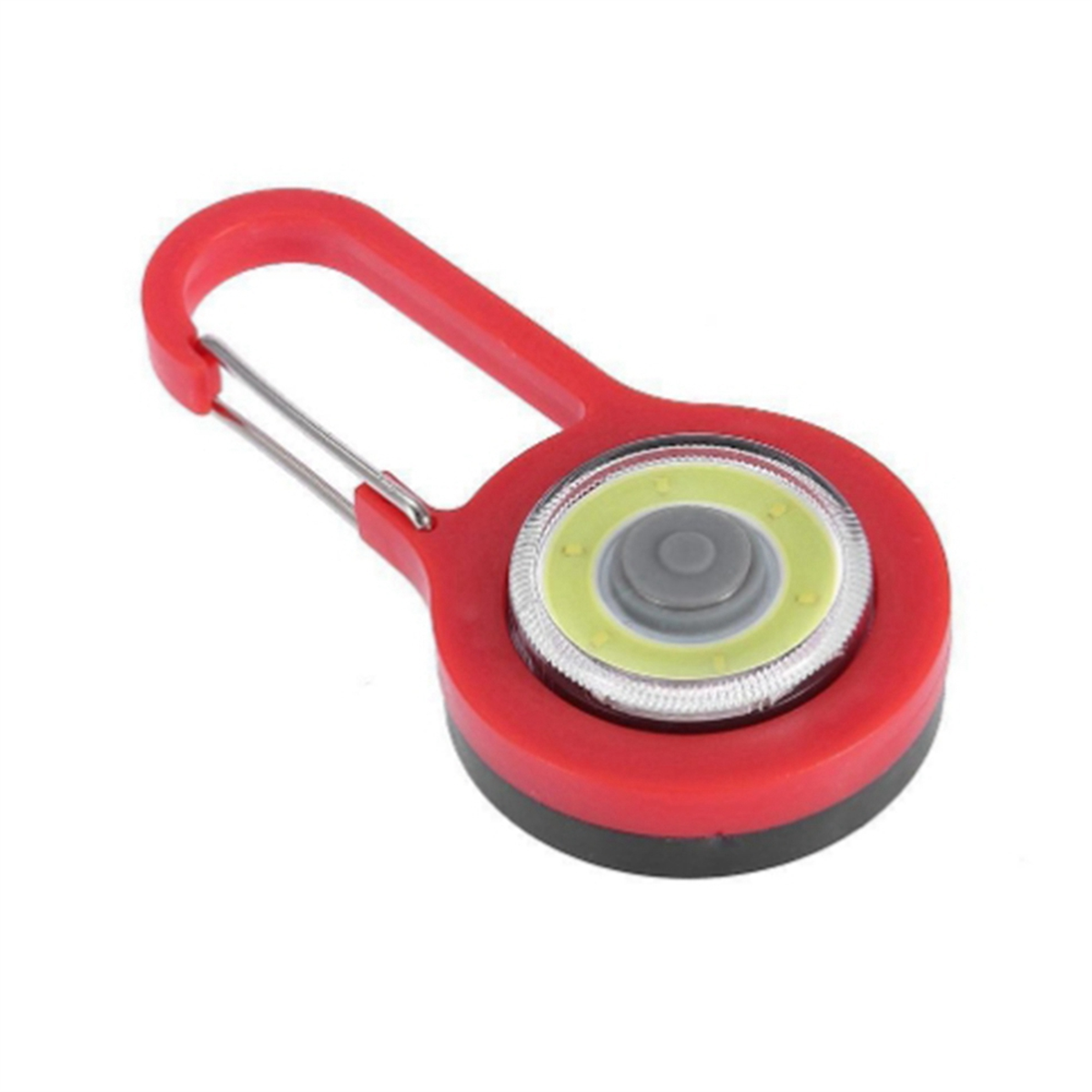A72P Portable LED Flashlight Carabiner Lamp Keychain Light Emergency Outdoor Camping Tent Lamp Pocket Backpack Lights
