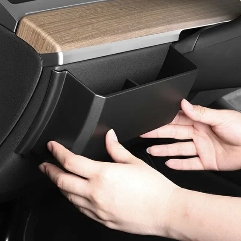Dashboard Storage Box for Tesla Model Y 3 Steering Wheel Side Center Console Gap Organizer LHD RHD Modely Interior Accessories