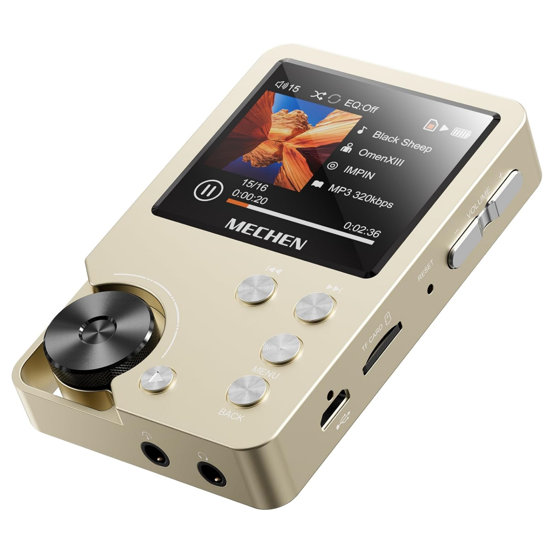 Hochwertiger verlustfreier MP3-Player/MECHEN-M30/HiFi/mit 64 GB Speicherkarte, unterstützt bis zu 256 GB