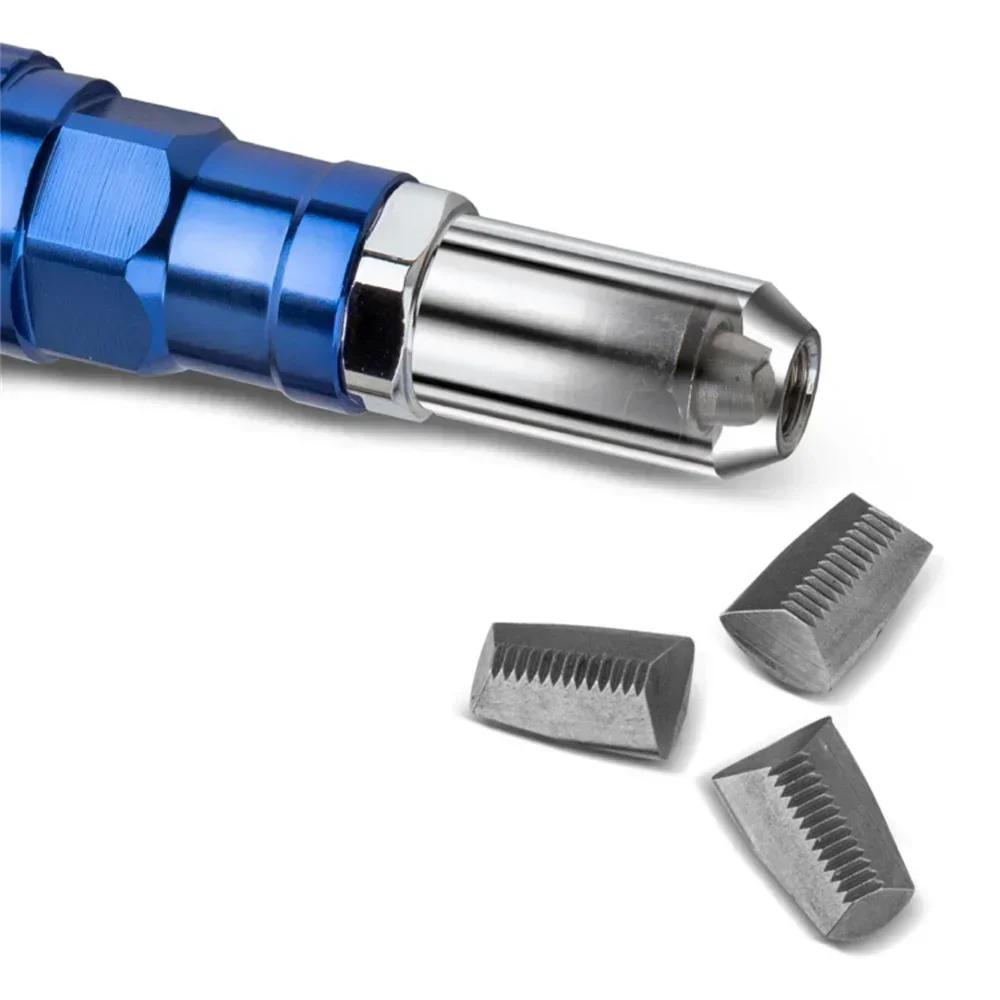 Pistolet à écrou à rivets 2.4mm-4.8mm, adaptateur de perceuse, pistolet à rivets électrique, outil de rivetage sans fil, insertion d'écrou, outil de rivetage à tirer rapidement