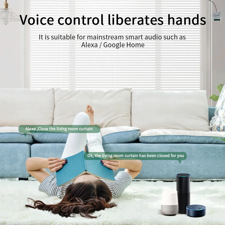 Tuya wifi interruptor de cortina inteligente persianas rolo módulo obturador 433mhz rf controle remoto funciona com alexa google assistente casa