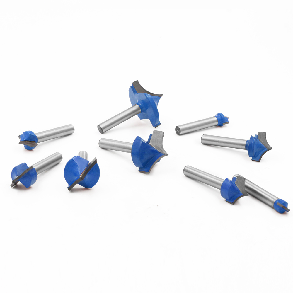 LAVIE 1pc 6mm Shank CNC Round Nose Bits Round Point Cut Bit Shaker Sharp Cutter Solid Carbide Tools For Woodworking C06036