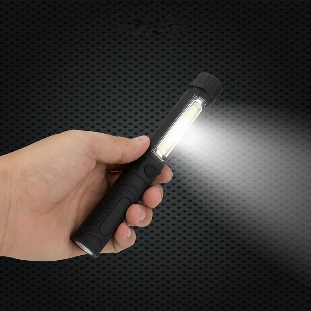 มัลติฟังก์ชั่น COB LED Mini ปากกาทํางานตรวจสอบไฟฉาย LED Stonego ไฟฉายด้านล่างแม่เหล็กและคลิป