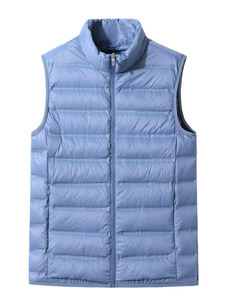 90% pato branco para baixo acolchoado inverno ultra-leve colete masculino sem mangas jaqueta fina puffer colete quente casacos plus size 8xl