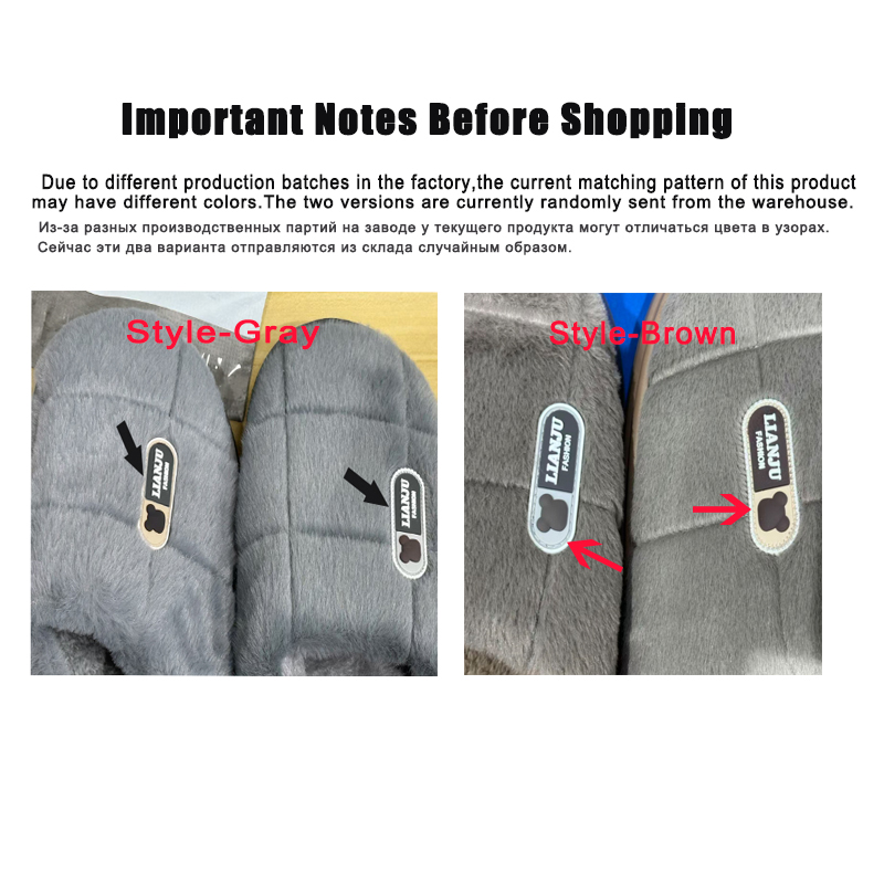 Duży rozmiar 50 51, kapcie zimowe Kobiety Mężczyźni Gruba podeszwa Wewnętrzne ciepłe buty dla par Antypoślizgowe płaskie platformy Damskie bawełniane pantofle