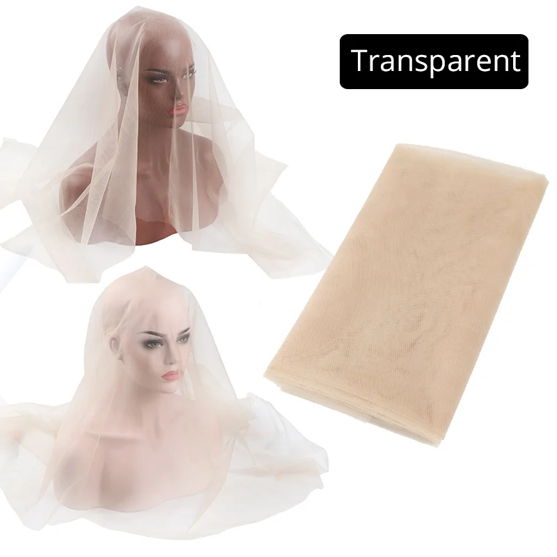 Red de encaje suizo Plussign de 0,25 yardas/Uds para hacer peluca, Material de importación para pelucas de encaje, cierre Frontal, redecilla, accesorios para hacer peluca