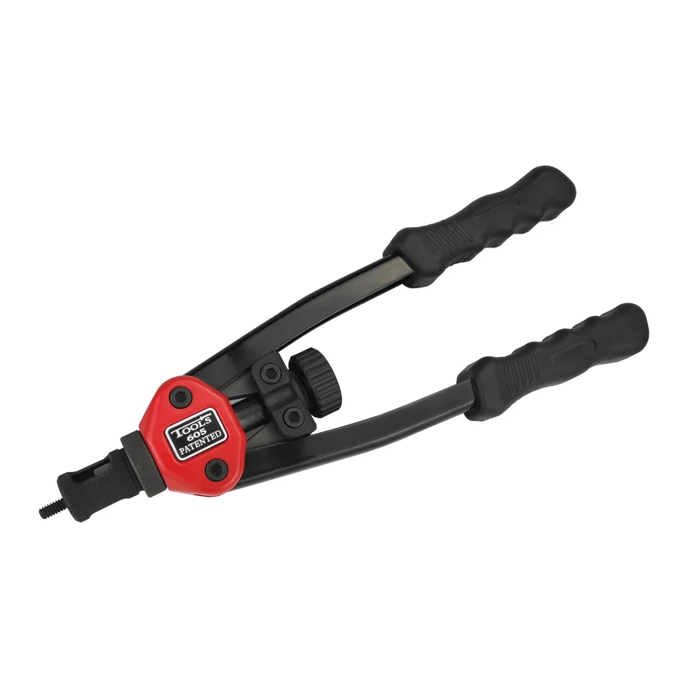 Allsome BT-605 Riveter Hạt Súng Tự Động Đinh Tán Dụng Cụ 12 "Riveter Hạt Dụng Cụ Tay Lắp Đinh Tán Hạt Dụng Cụ Thủ Công Mandrels m3 M4 M5 M6 M8