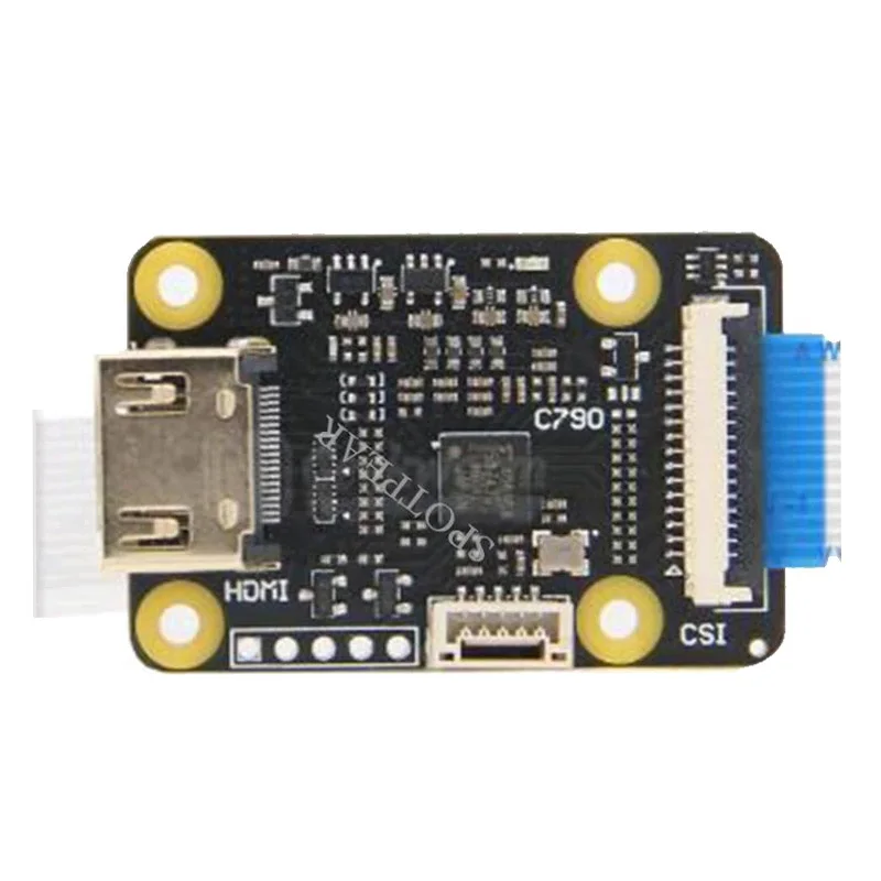 Адаптер камеры Raspberry Pi, плата HDMI к CSI-2 C790 HDMI IN 1080p25fp для Pi5/ZERO/3B/3 B+/4B/CM3/CM4, поддержка аудио