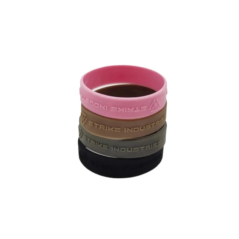 Anel de borracha elástica de alta resistência tático airsoft multi-função caça rilfe banda para ngal peq lanterna caça tiro