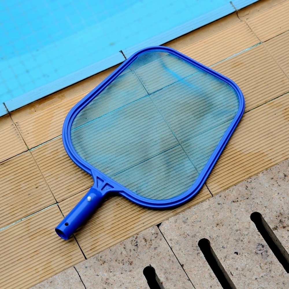Folha ancinho malha quadro net skimmer limpador piscina spa ferramenta