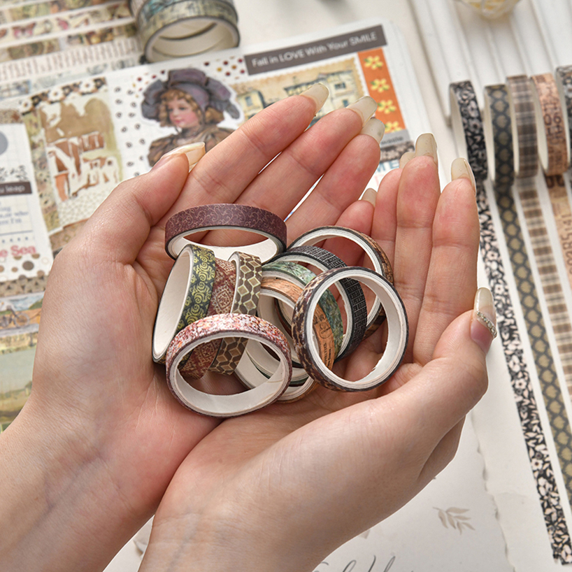 レトロ和紙テープ 20 ロールスクラップブッキング用品 Wasitape 文具 Cinta Adhesiva Decorativa 学用品マスキングテープ