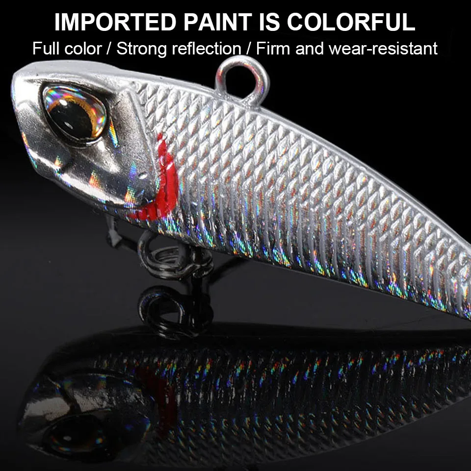 WALK FISH 7g 11g 15g 21g Spinner Köder Metall VIB Angeln Köder Rotierenden Schwanz Vibration pailletten Japan Wobbler Trolling Köder Pesca