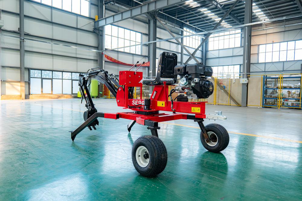 SE900 Miniescavadeira de aranha pequena, para uso agrícola e doméstico